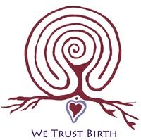 We Trust Birth Labryinth Logo